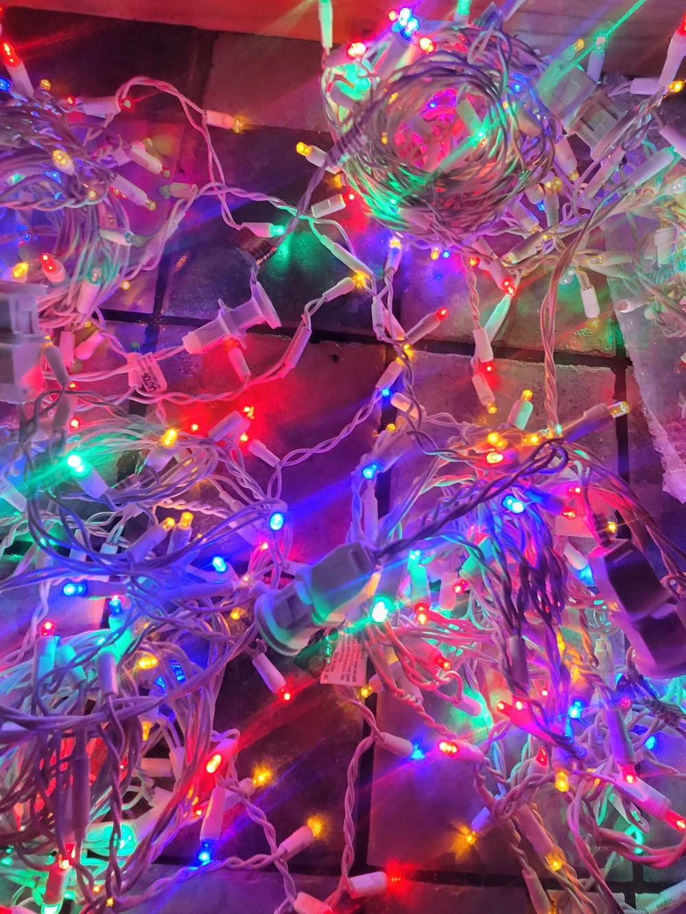 Multi-Color Holiday Icicle LED Lights - Home Holiday